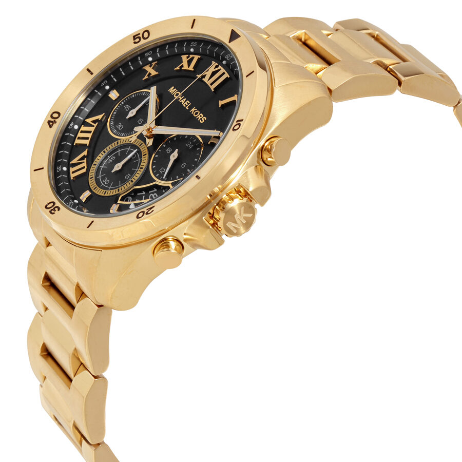 Michael Kors Brecken Chronograph Black Dial Men's Watch MK8481 - The Watches Men & CO #2