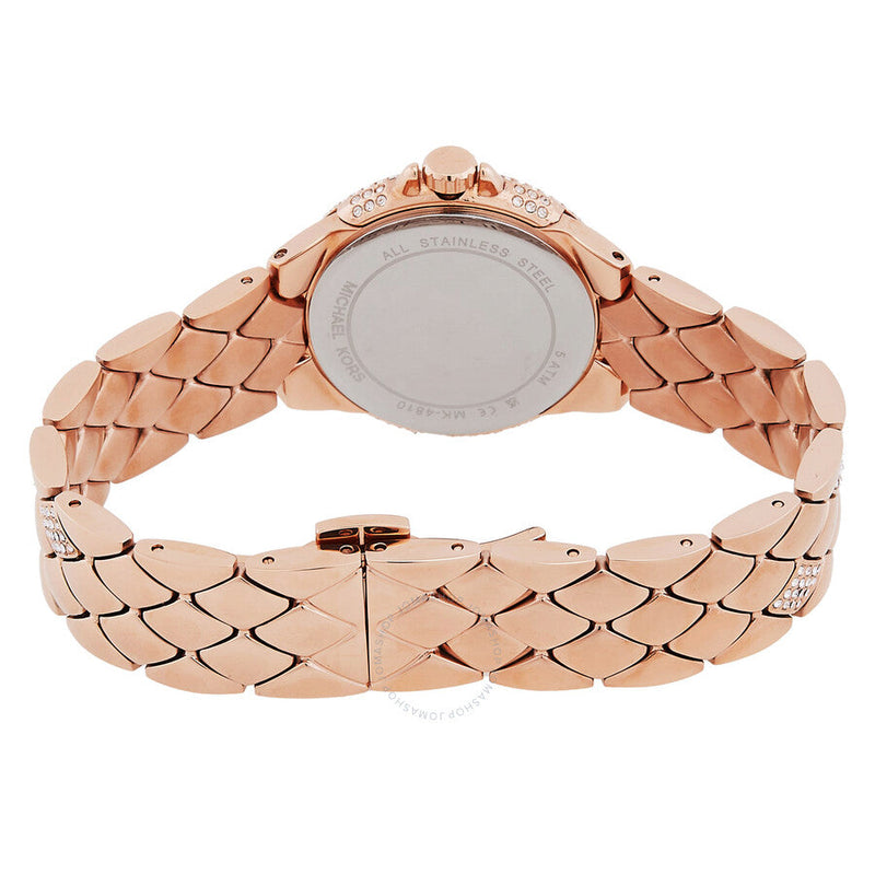 Michael Kors Camille Quartz Crystal White Dial Ladies Watch MK4810 - The Watches Men & Co #3