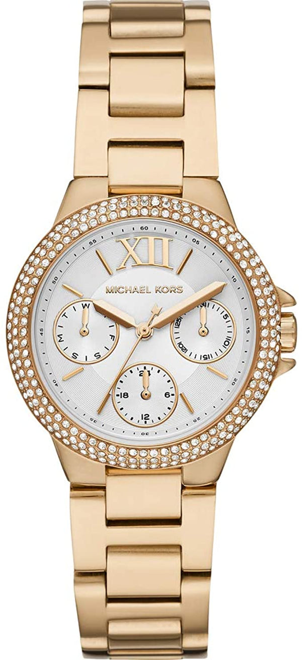Michael Kors Camille Quartz Crystal White Dial Ladies Watch MK6844 - Watch