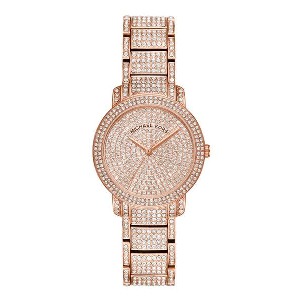 Michael Kors Darci Pave Crystal Rose Gold Women’s Watch MK6548 - Watch