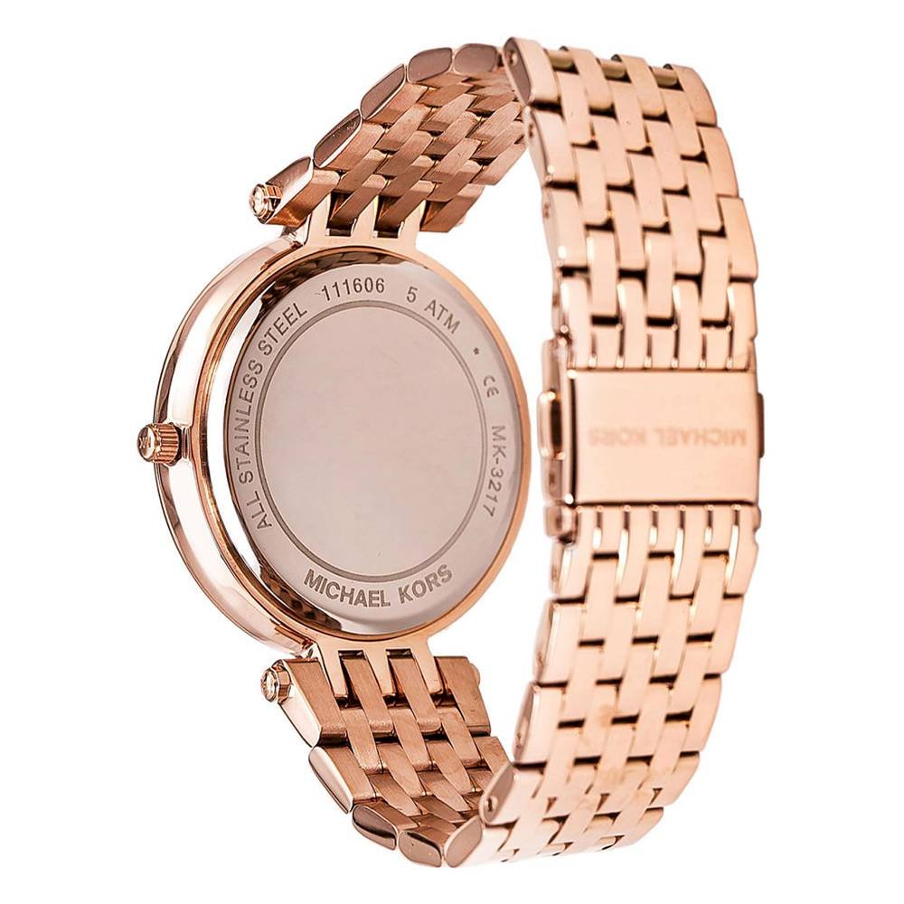Michael Kors Darci Rose Gold Ladies Watch MK3217 - The Watches Men & CO #3