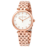 Michael Kors Diamond Darci Quartz White Dial Ladies Watch MK4568 - The Watches Men & Co