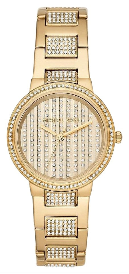 Michael Kors Gabbi Pave Gold Women’s Watch MK3985 - Watch
