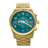 Michael Kors Gold Runway Blue Dial Women’s Watch MK8315 - Watch