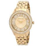 Michael Kors Harlowe Pave Quartz Crystal Ladies Watch MK4709 - The Watches Men & Co