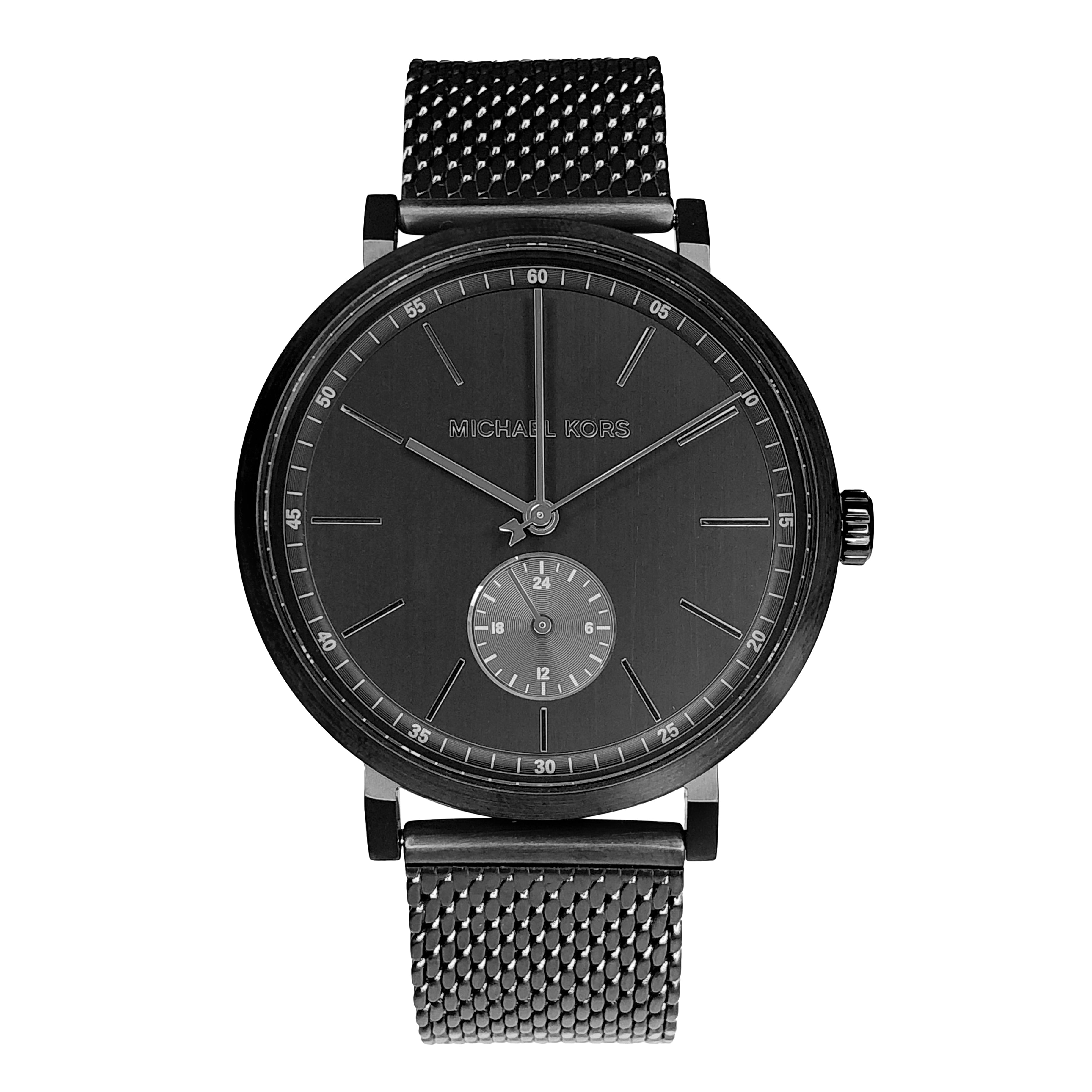 Michael Kors Irving Black Mesh Unisex Watch MK8742 - Watch