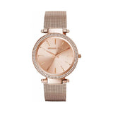 Michael Kors Darci Rose Gold-tone Mesh Strap Ladies Watch MK3369