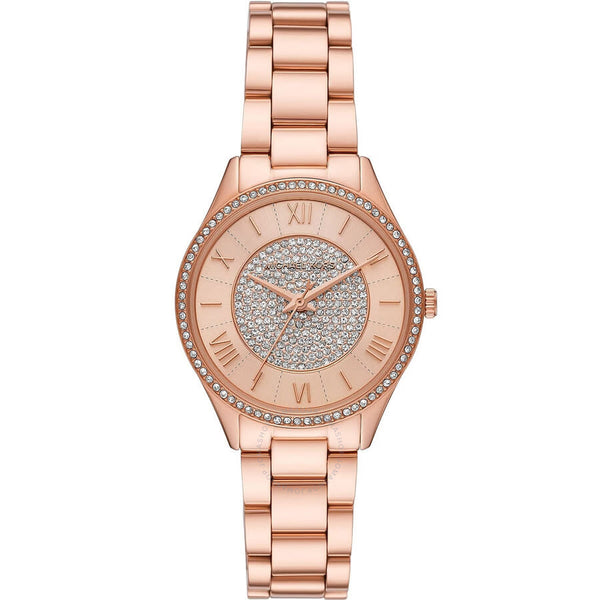 Michael Kors Lauryn Quartz Rose Gold Dial Ladies Watch MK4736 - The Watches Men & Co