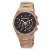 Michael Kors Lennox Chronograph Quartz Black Dial Men's Watch MK9119 - The Watches Men & Co