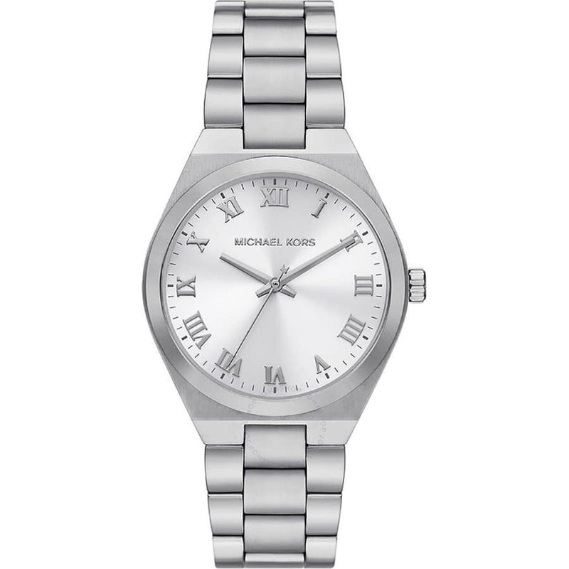 Michael Kors Lennox Quartz Silver Dial Ladies Watch MK7393 - The Watches Men & Co