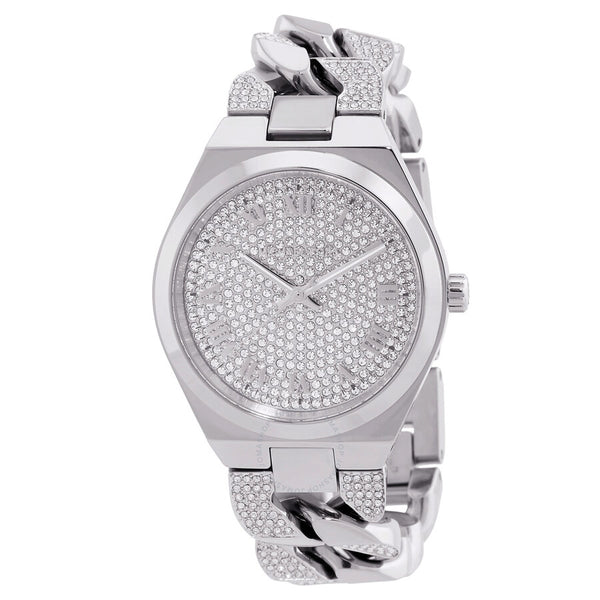 Michael Kors Lennox Quartz Silver Dial Ladies Watch MK7488 - The Watches Men & Co