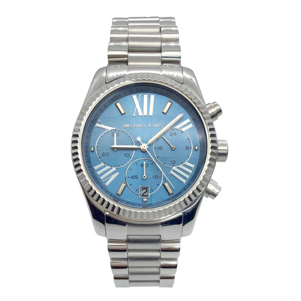 Michael Kors Lexington Blue Dial Unisex Watch MK5887 - Watch