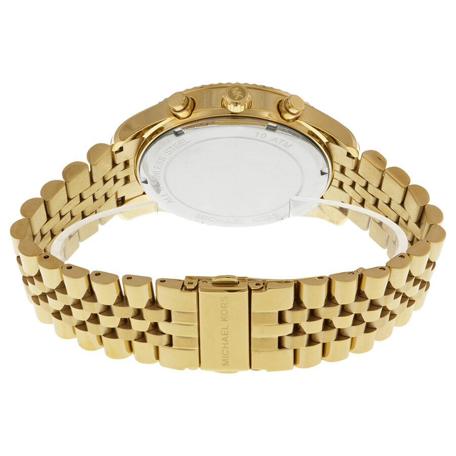 Michael Kors Lexington Chronograph Champagne Dial Men's Watch #MK8281 - The Watches Men & CO #3