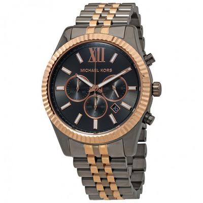 Michael Kors Lexington Chronograph Grey Dial Men’s Watch MK8561 - Watch