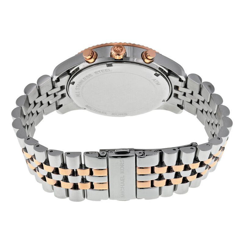 MIchael Kors Lexington Chronograph Navy Dial Unisex Watch #MK8412 - The Watches Men & CO #3