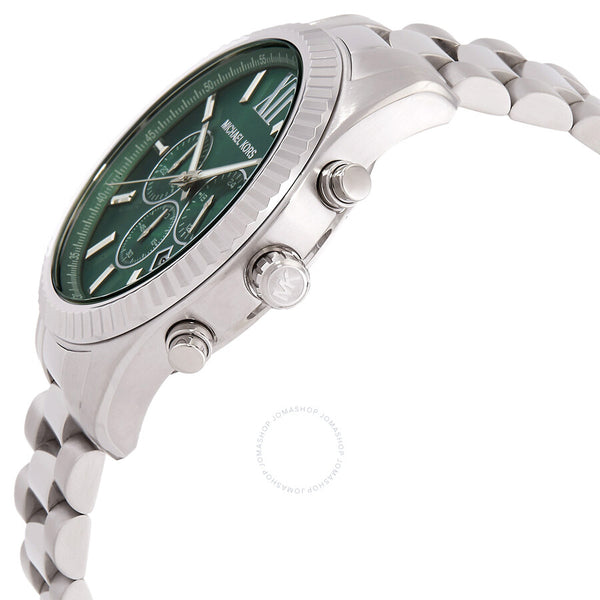 Michael Kors Lexington Chronograph Quartz Green Dial Men's Watch MK9152 - The Watches Men & Co #2