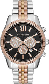 Michael Kors Lexington Tri Tone Men's Watch  MK8714 - The Watches Men & CO