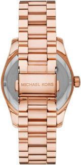 Michael Kors Lexington White Dial Rose Gold Steel Strap Watch for Women - MK1088 mk1088 - Image 3