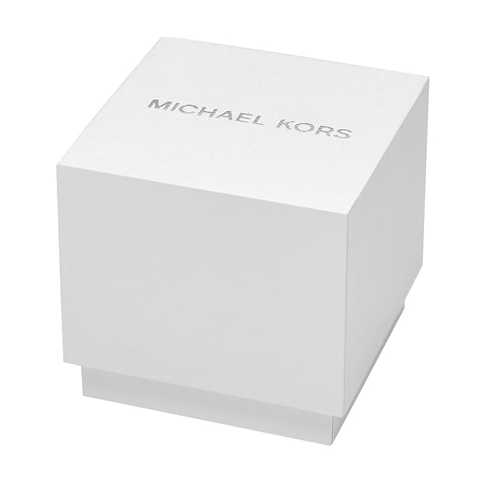 Michael Kors Liliane watch in white branded presentation box