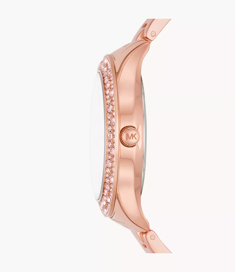 Michael Kors Liliane Rose Gold Ladies Watch - MKO1068 mk01068 - Image 2