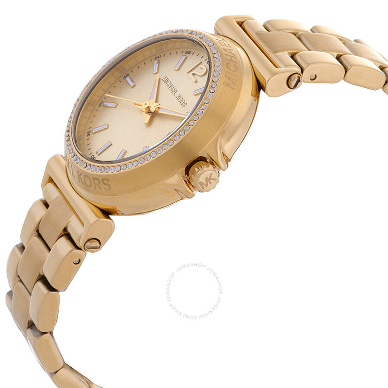 Michael Kors Maren Quartz Gold Dial Ladies Watch MK7516 - The Watches Men & Co #2