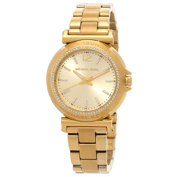 Michael Kors Maren Quartz Gold Dial Ladies Watch MK7516 - The Watches Men & Co