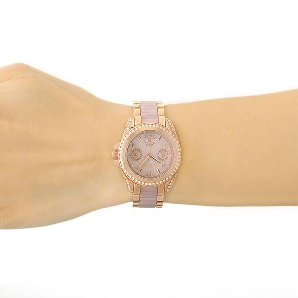 Michael Kors Mini Blair Multi-Function Rose Dial Ladies Watch MK6175 - Watch