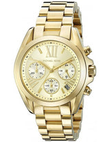 Michael Kors Mini Bradshaw Gold-Tone Chronograph Ladies Watch MK6267 - Watch