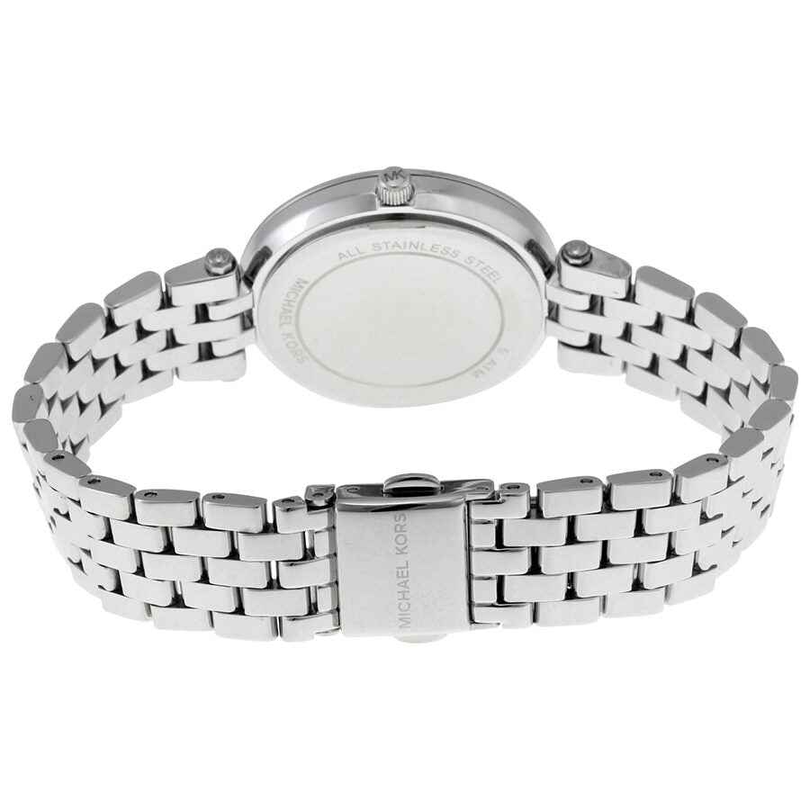 Michael Kors Mini Darci Crystal Pave Dial Stainless Steel Ladies Watch MK3476 - The Watches Men & CO #3