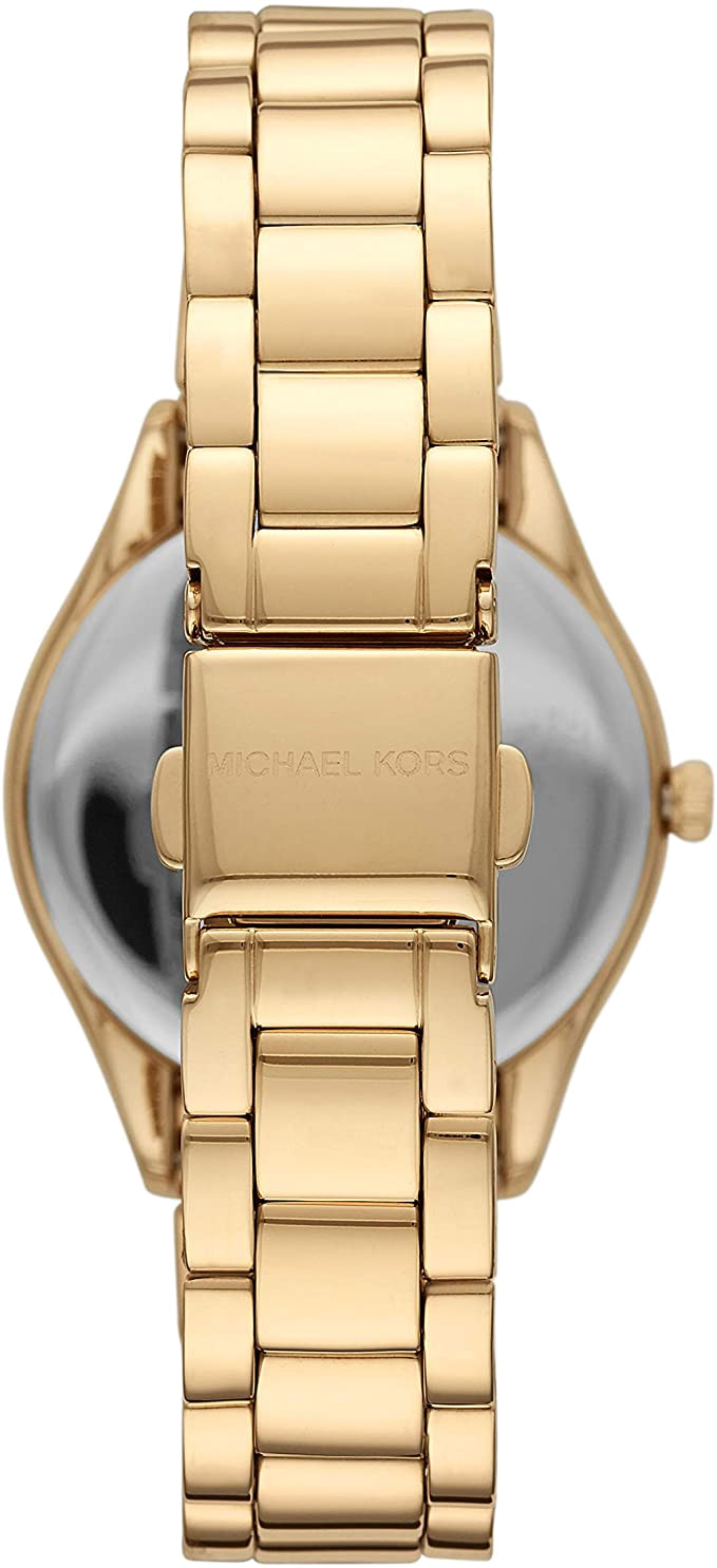 Michael Kors Lauryn Pavé Gold-Tone Women's Watch - MK4490