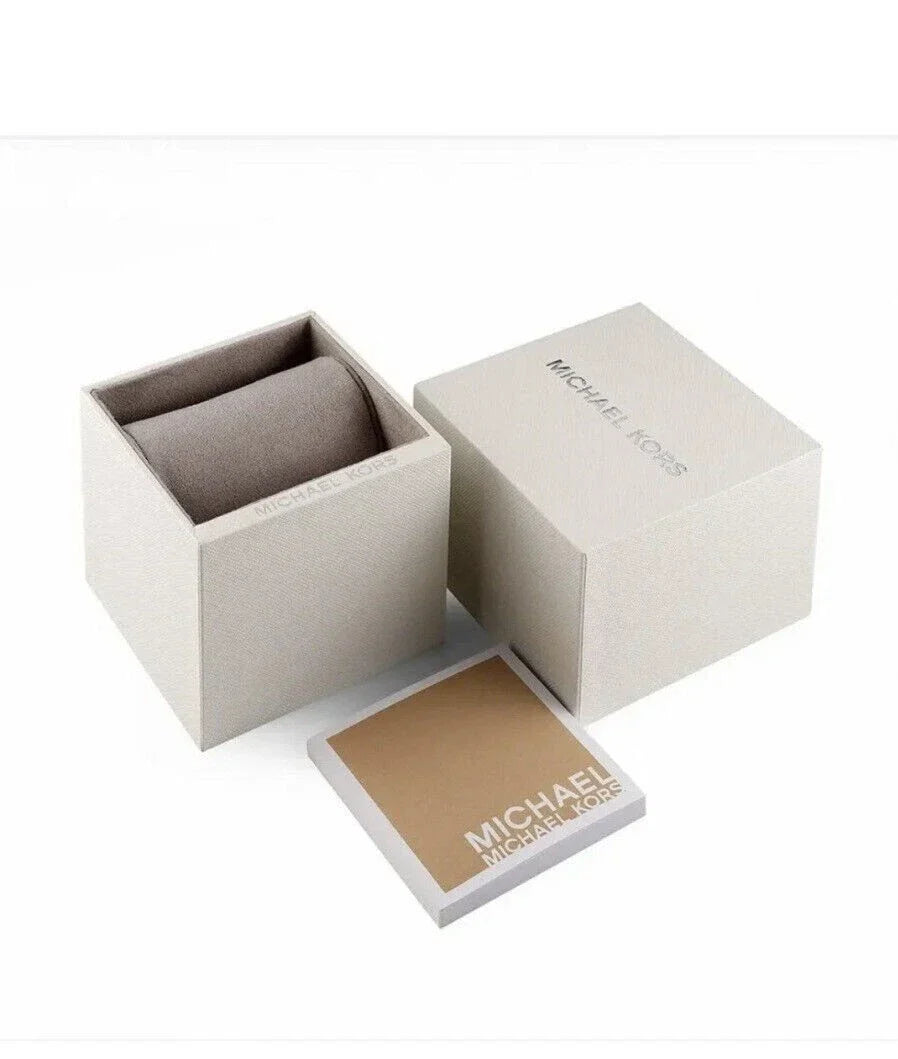 Michael Kors MK5161 watch packaging with brand box and presentation case
