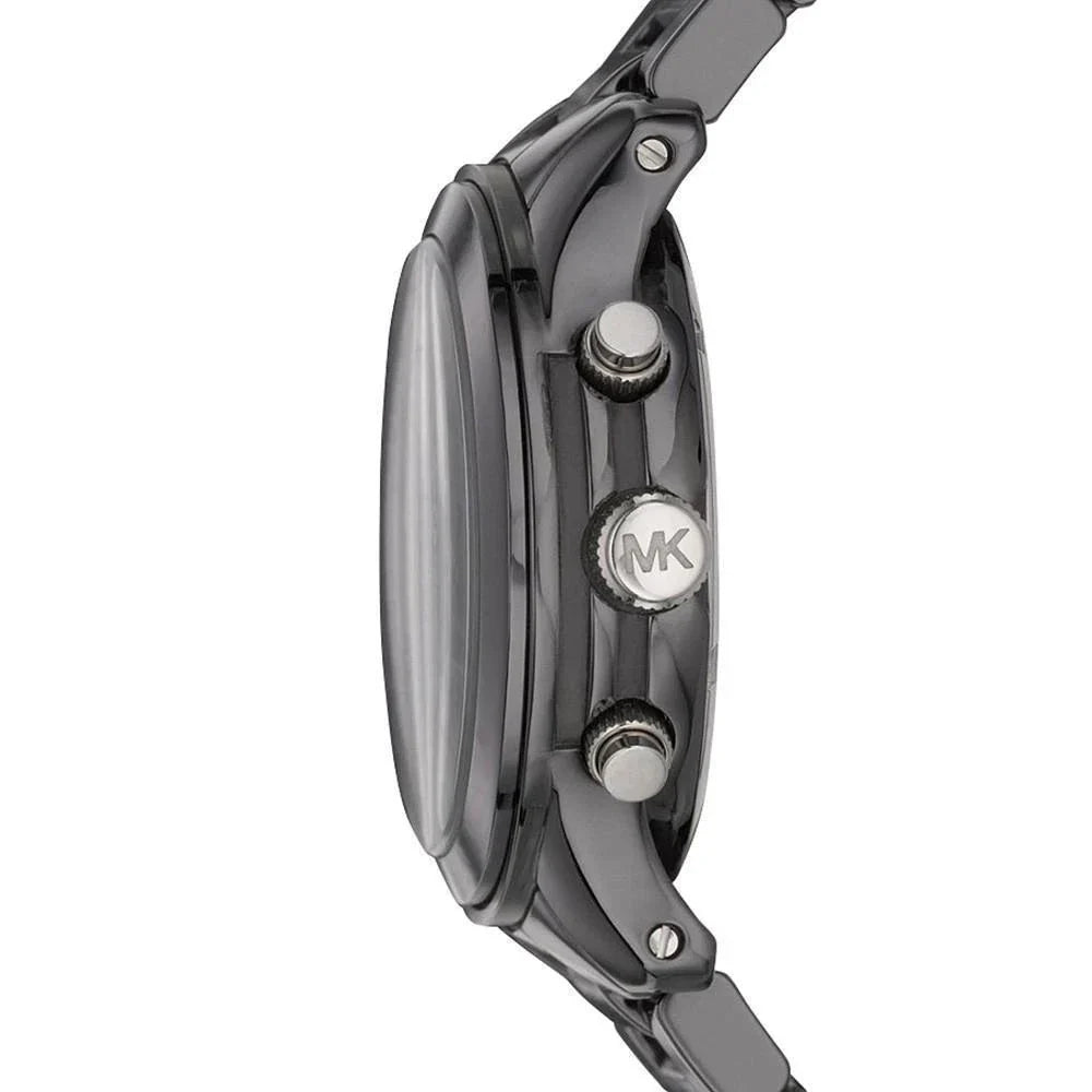Michael Kors MK5162 side view showing chronograph pushers and case profile
