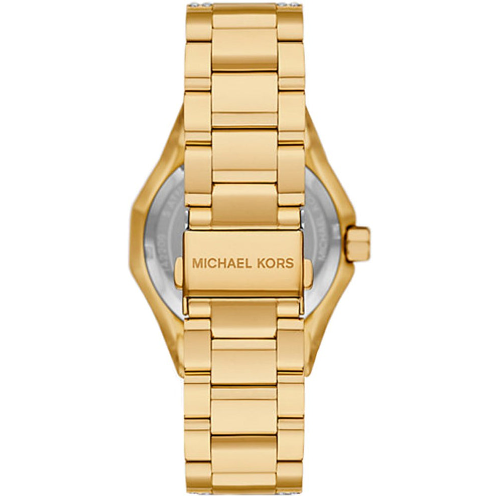 Michael Kors Oversized Raquel Pavé Gold-Tone Women's Watch - MK7398