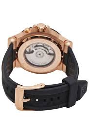 Michael Kors MK9019 caseback revealing automatic movement and exhibition window