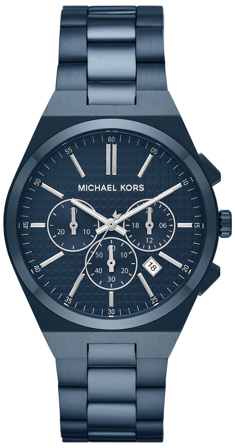 Michael Kors Oversized Lennox Blue-Tone Watch - MK9147