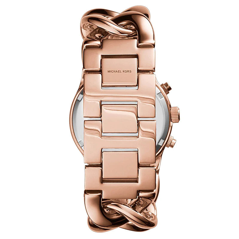 Michael Kors Nini Quartz Crystal Rose Dial Ladies Watch MK3236 - Watch
