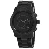 Michael Kors Oversized Runway Chronograph Quartz Black Dial Men's Watch MK9073 - The Watches Men & Co