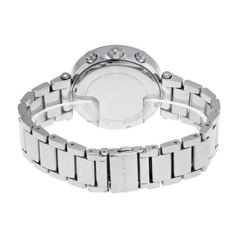 Michael Kors Parker Chronograph Navy Dial Ladies Watch #MK6117 - The Watches Men & CO #3