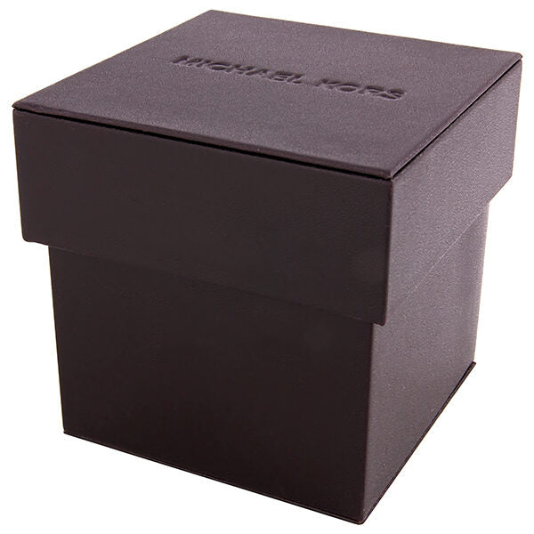 Michael Kors branded watch box in dark gray