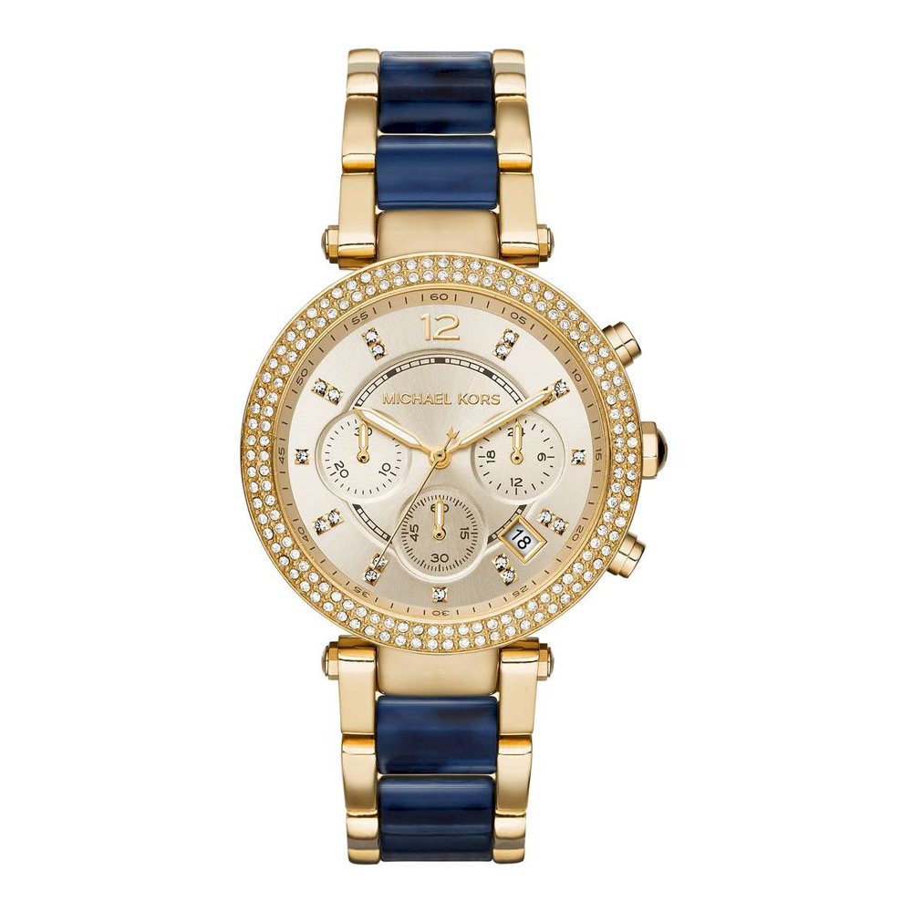 Michael Kors Parker Multi-Function Champagne Dial Ladies Watch MK6238 - Watch