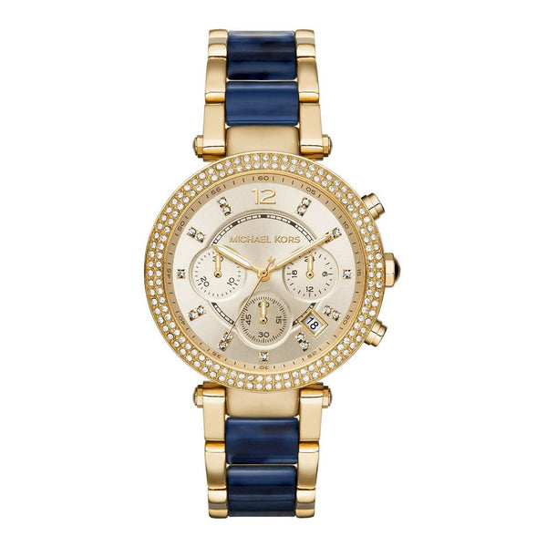 Michael Kors Parker Multi-Function Champagne Dial Ladies Watch MK6238 - Watch