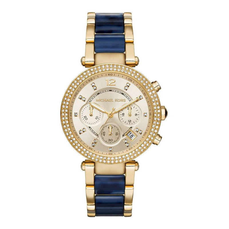 Michael Kors Parker Multi-Function Champagne Dial Ladies Watch MK6238 - Watch