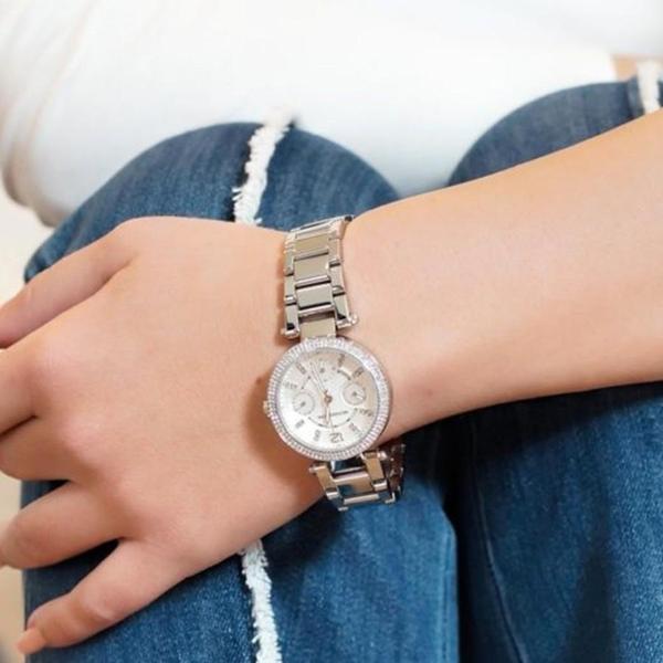 Michael Kors Parker Multi-Function Silver Ladies Watch MK5615 - Watch