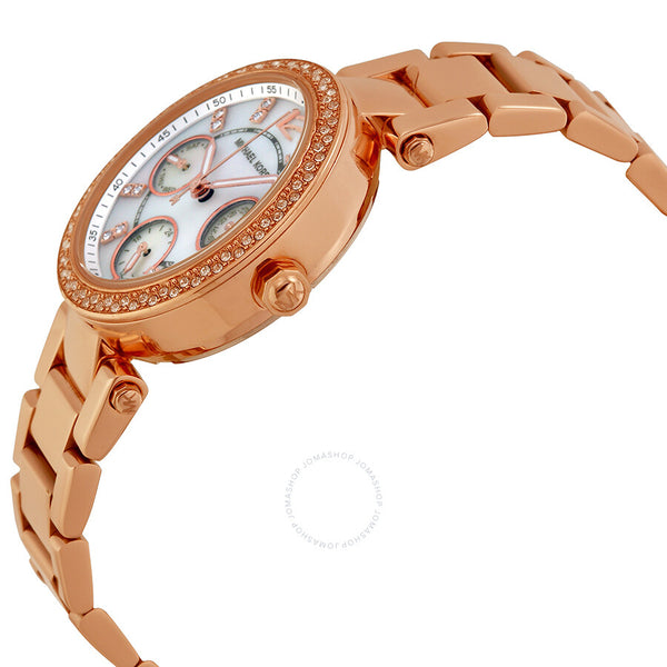 Michael Kors Parker Multi-Function Rose Gold-tone Ladies Watch MK5616 - The Watches Men & Co #2