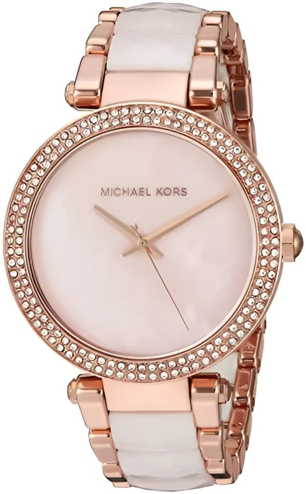 Michael Kors Parker Rose Gold Tone Women's Watch  MK6402 - The Watches Men & CO