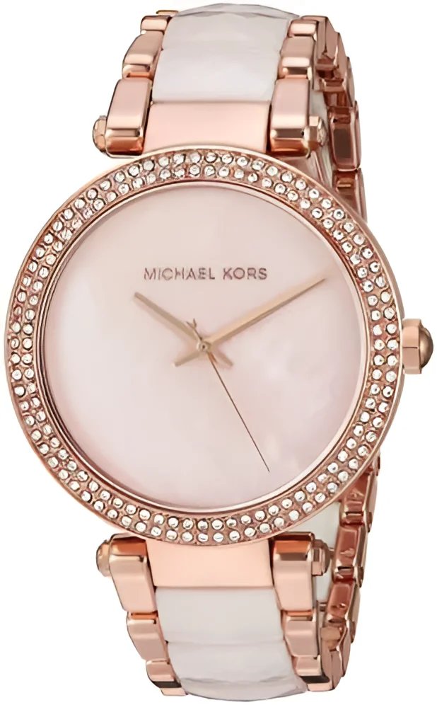 Michael Kors Parker Rose Gold Tone Women's Watch  MK6402 - The Watches Men & CO
