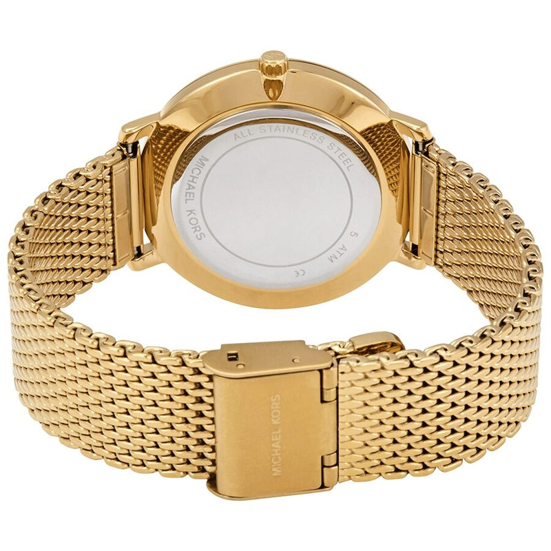 Michael Kors Pyper Quartz Crystal Gold Dial Ladies Watch MK4339 - The Watches Men & CO #3