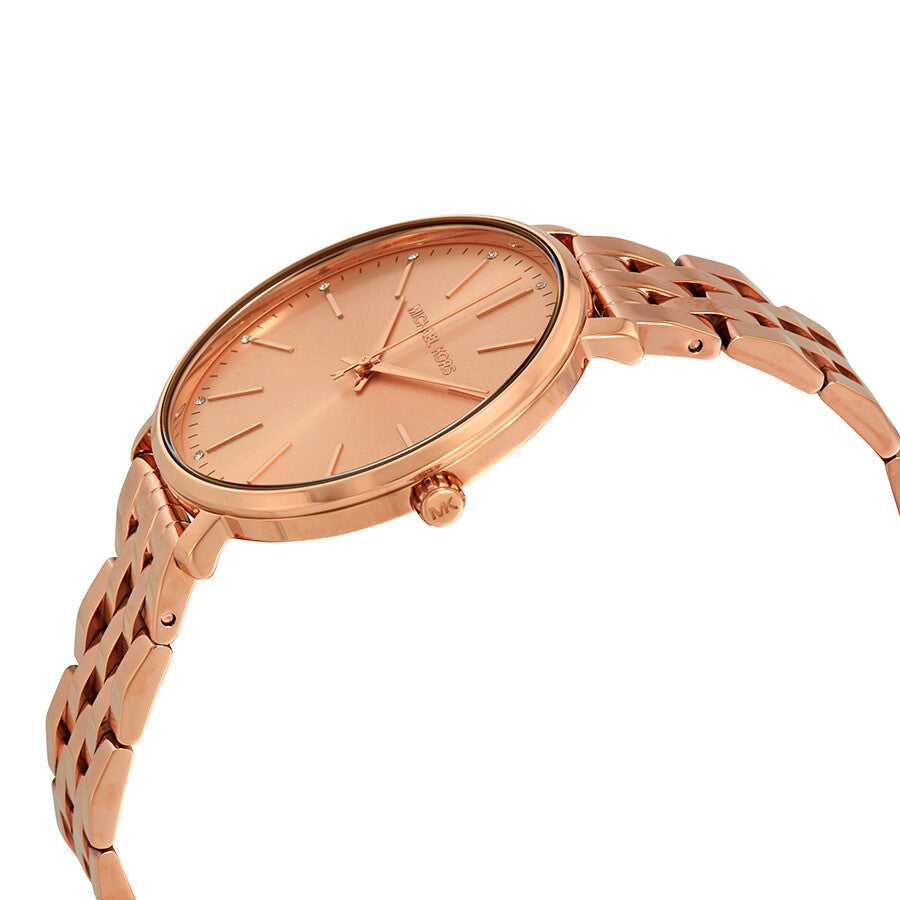 Michael Kors Pyper Rose Gold Unisex Watch MK3897 - The Watches Men & CO #2
