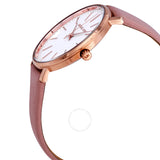 Michael Kors Pyper White Dial Pink Leather Ladies Watch MK2741 - The Watches Men & Co #2