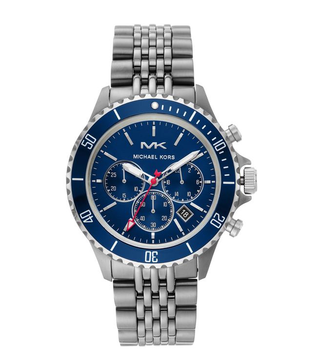 Michael Kors Quartz Bayville Chronograph Blue Dial Men’s Watch MK8727 - Watch